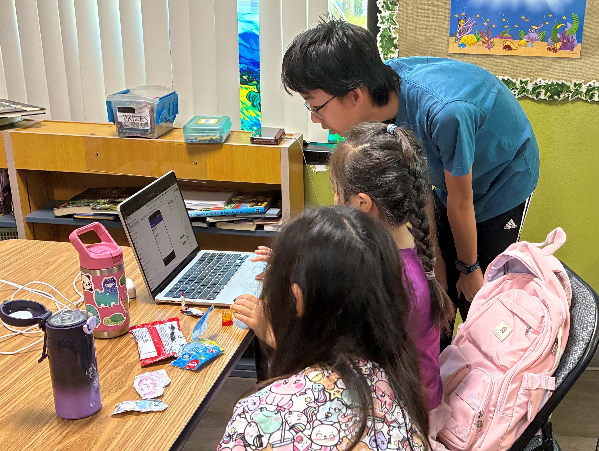 ESC Club Hosts 2025 Summer In-Person Coding Week at Grace Academy in San Diego