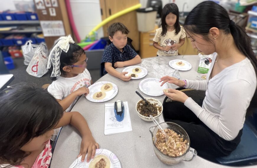 ESC Club at Riverview Mandarin Immersion Program Promoting Cultural Understanding Through Chinese Dumpling-Making